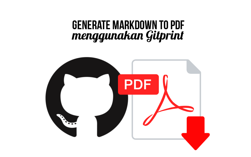 Gitprint, easily print github markdown